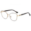 Women's Metal Cat-Eye Rx Glasses Frames