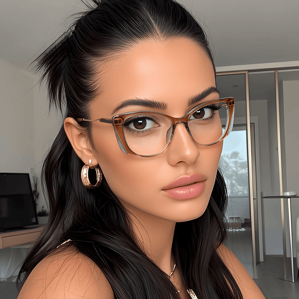 Women's TR90 Square Glasses Frames
