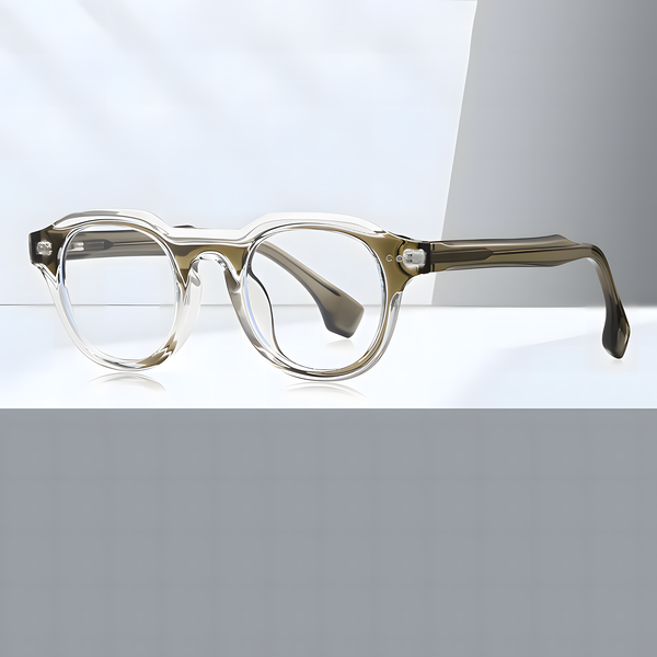 Women's TR90 Acetate Round Glasses Frames