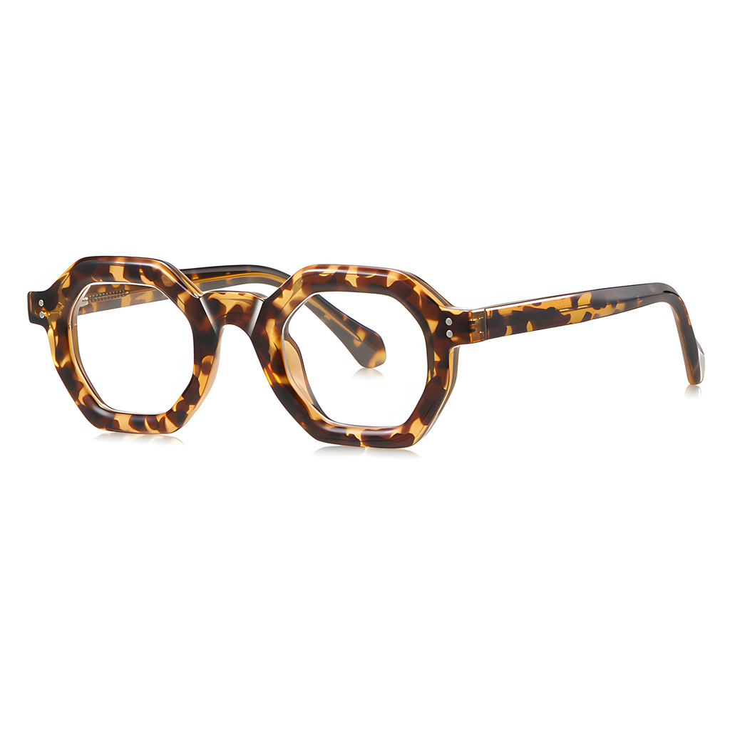Men's TR90 Hexagon Glasses Frames