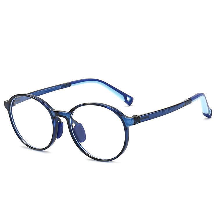 Kids Blue Light Blocking Glasses - Round TR90 Frame for Screen Time |   IRISHARP