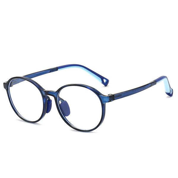 Kids Blue Light Blocking Glasses - Round TR90 Frame for Screen Time |   IRISHARP