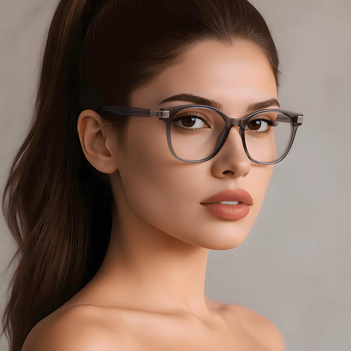 Women's TR90 Oval Glasses Frames
