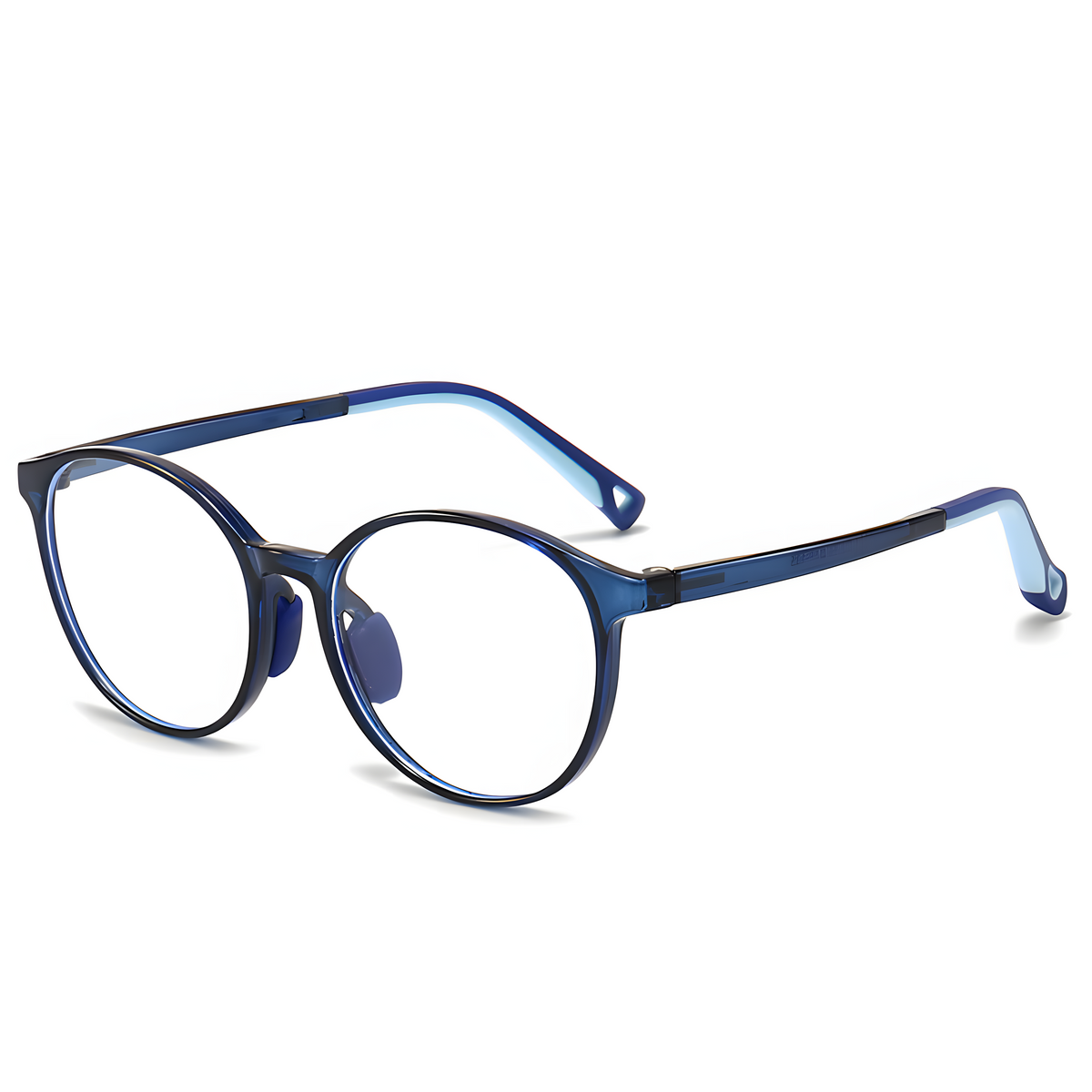 Kids Round TR90 Student Glasses – Flexible School Frame for Children Ages 6-14 |   IRISHARP