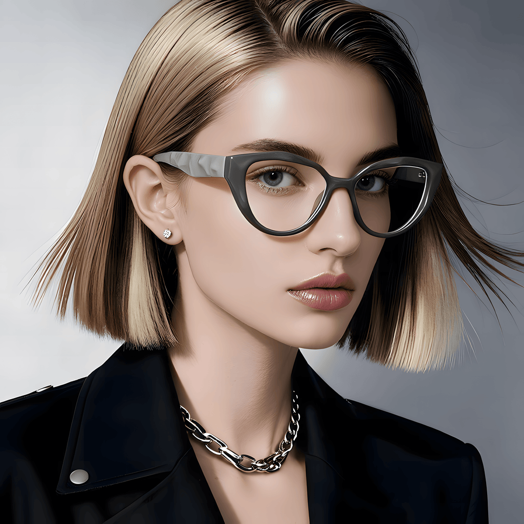 Vintage Cat-eye Small-frame Glasses