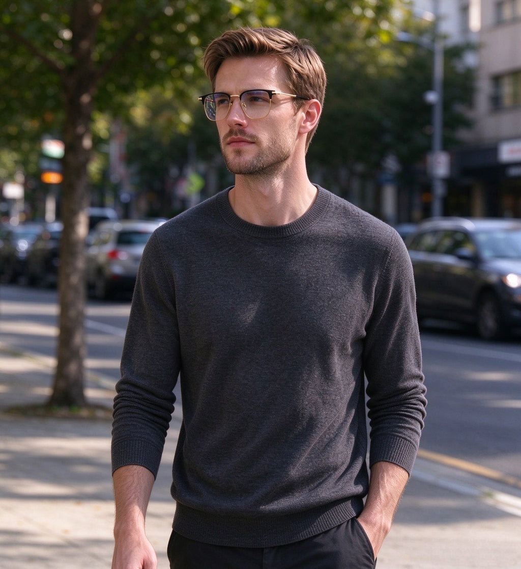 Business Men's Metal Eyeglass Frames