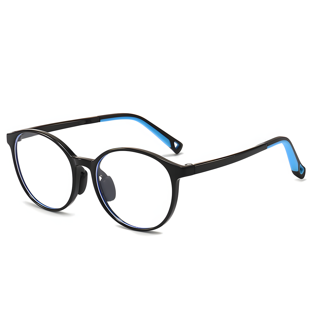 Kids Round TR90 Student Glasses – Flexible School Frame for Children Ages 6-14 |   IRISHARP