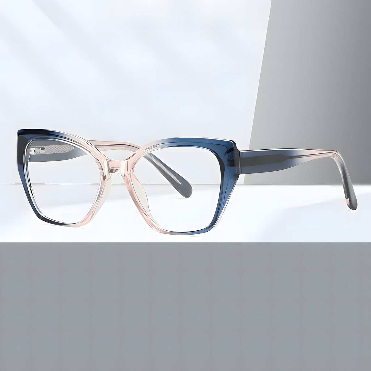 Women's TR90 Large Frame Glasses