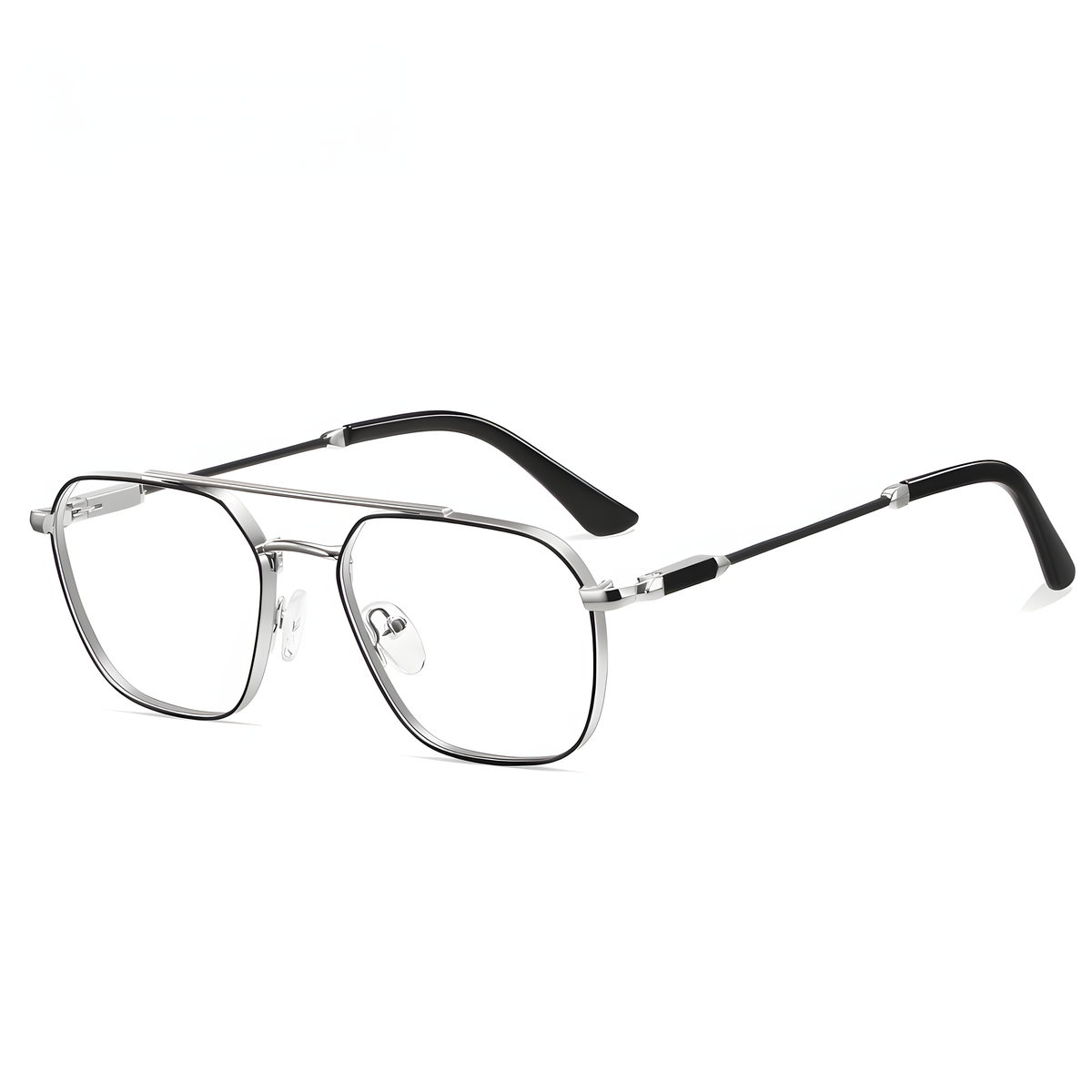 Unisex Metal Full-Rim Prescription Glasses Frames Main image