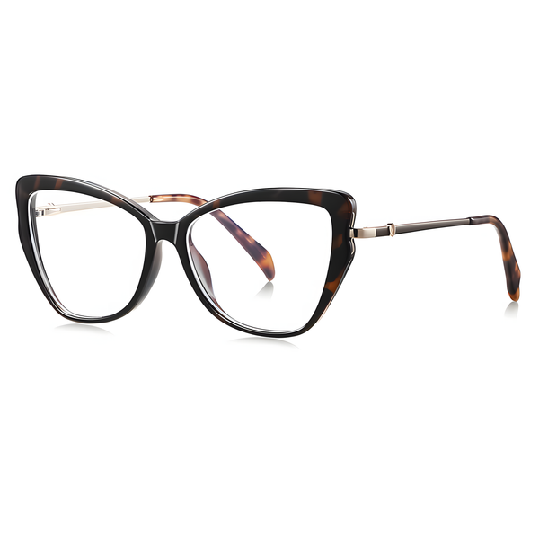 Women's TR90 Irregular Cat-Eye Glasses Frames