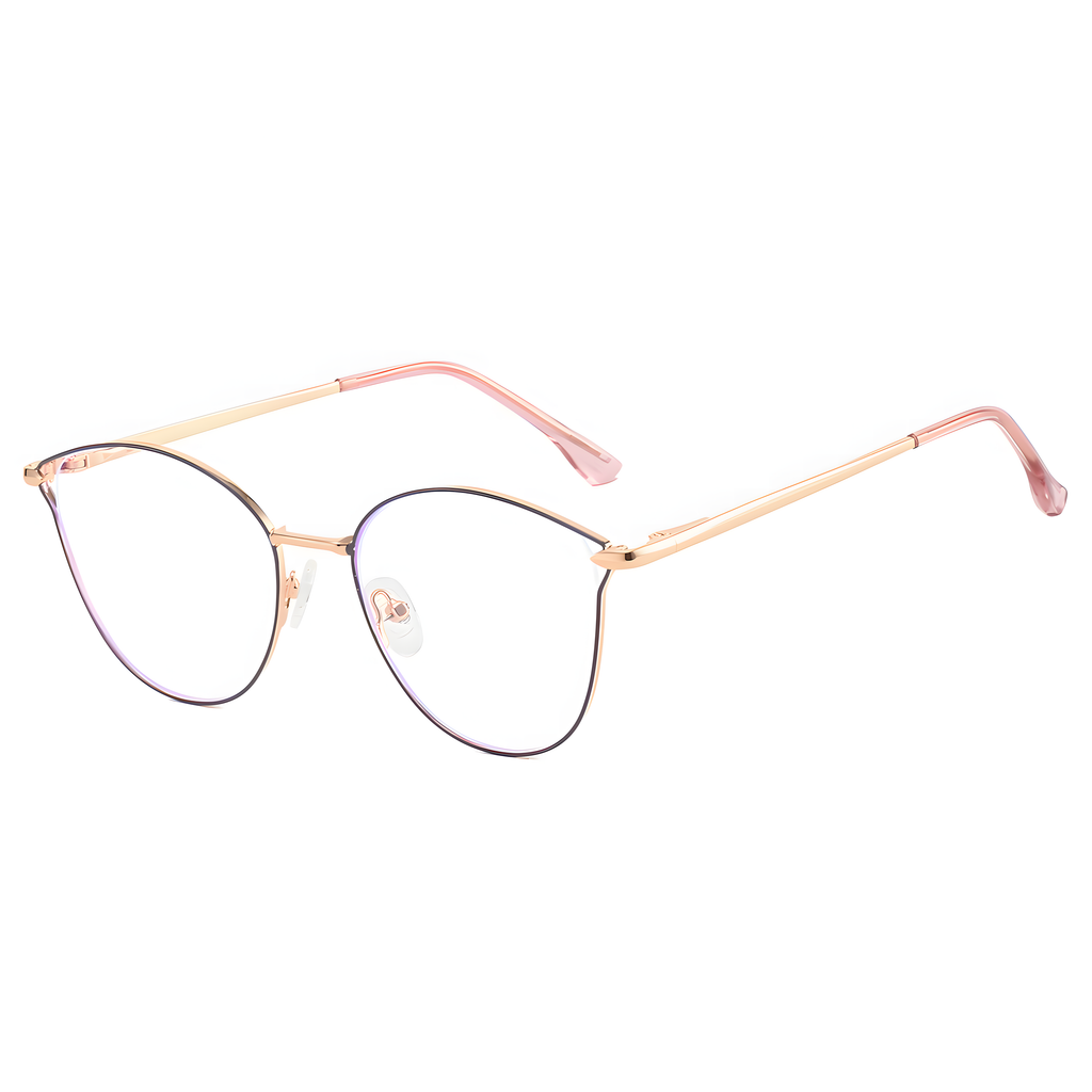 Women's Metal Vintage Round Glasses |   Simplicity Style Retro Frame |   IRISHARP