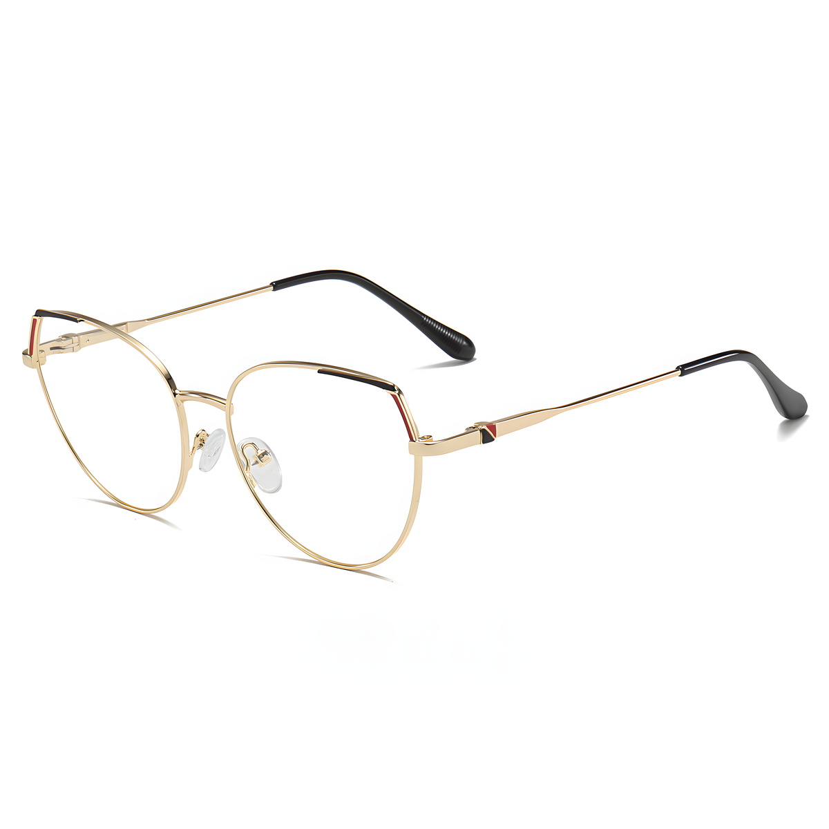 Women's Metal Cat-Eye Glasses Frames