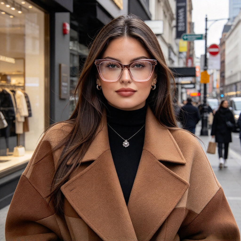 Women's Fashion Cat-Eye Eyeglass Frames