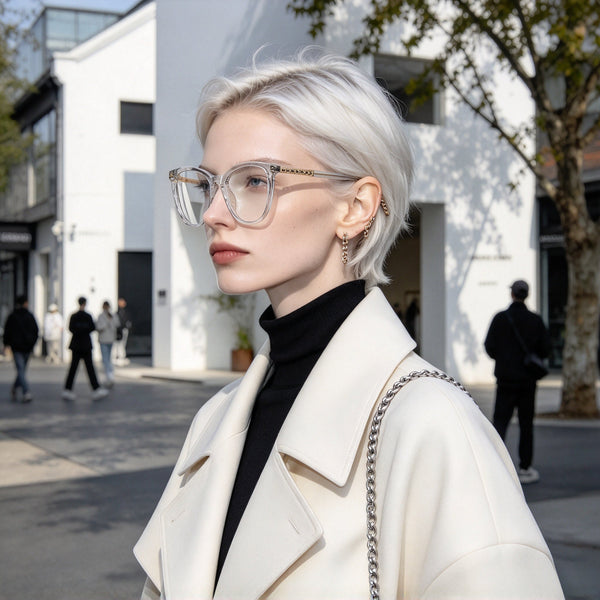 Women's TR90 Round Prescription Eyeglass Frames