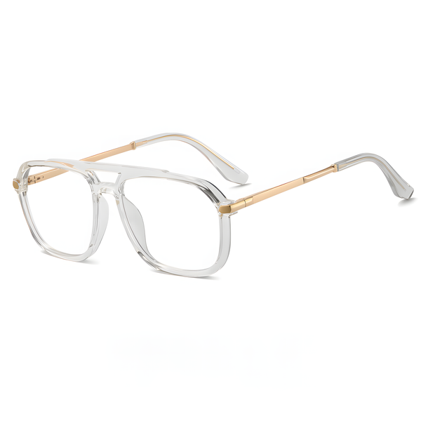 Men's Double Bridge TR90 Prescription Glasses Frames