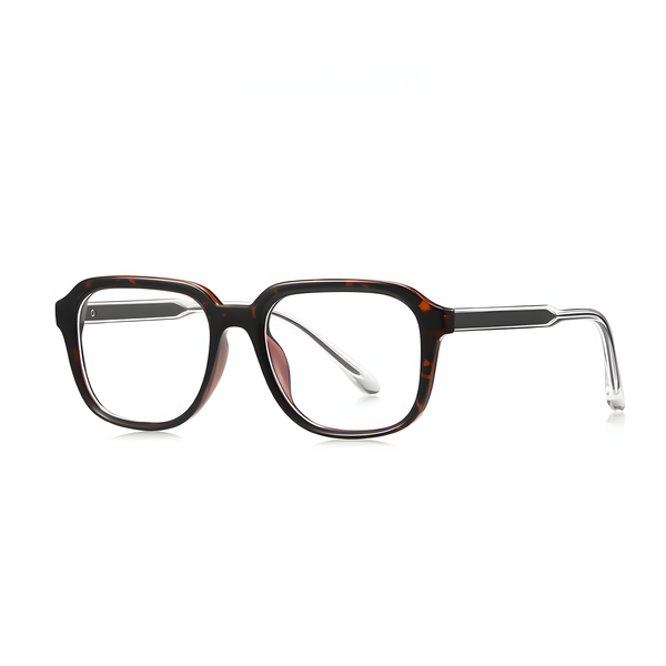Women's TR90 Full-Rim Glasses with Metal Temples