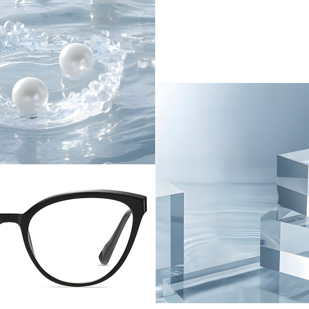 Women's TR90 Cat-Eye Rx Glasses Frames