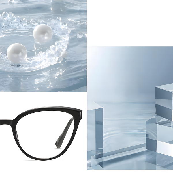 Women's TR90 Cat-Eye Rx Glasses Frames
