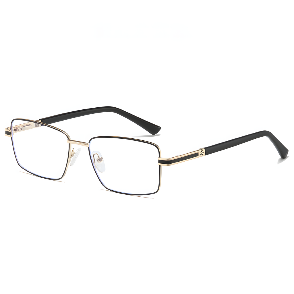 Men's Metal Square Glasses Frames