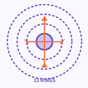 Concentric Ring Gradient Design