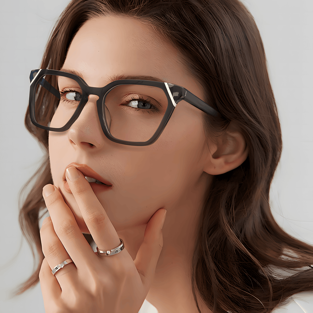 Women's TR90 Two-Tone Glasses Frames