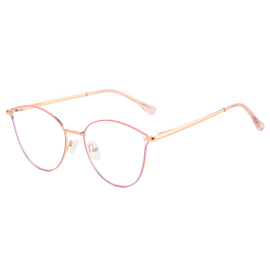 Women's Metal Vintage Round Glasses |   Simplicity Style Retro Frame |   IRISHARP