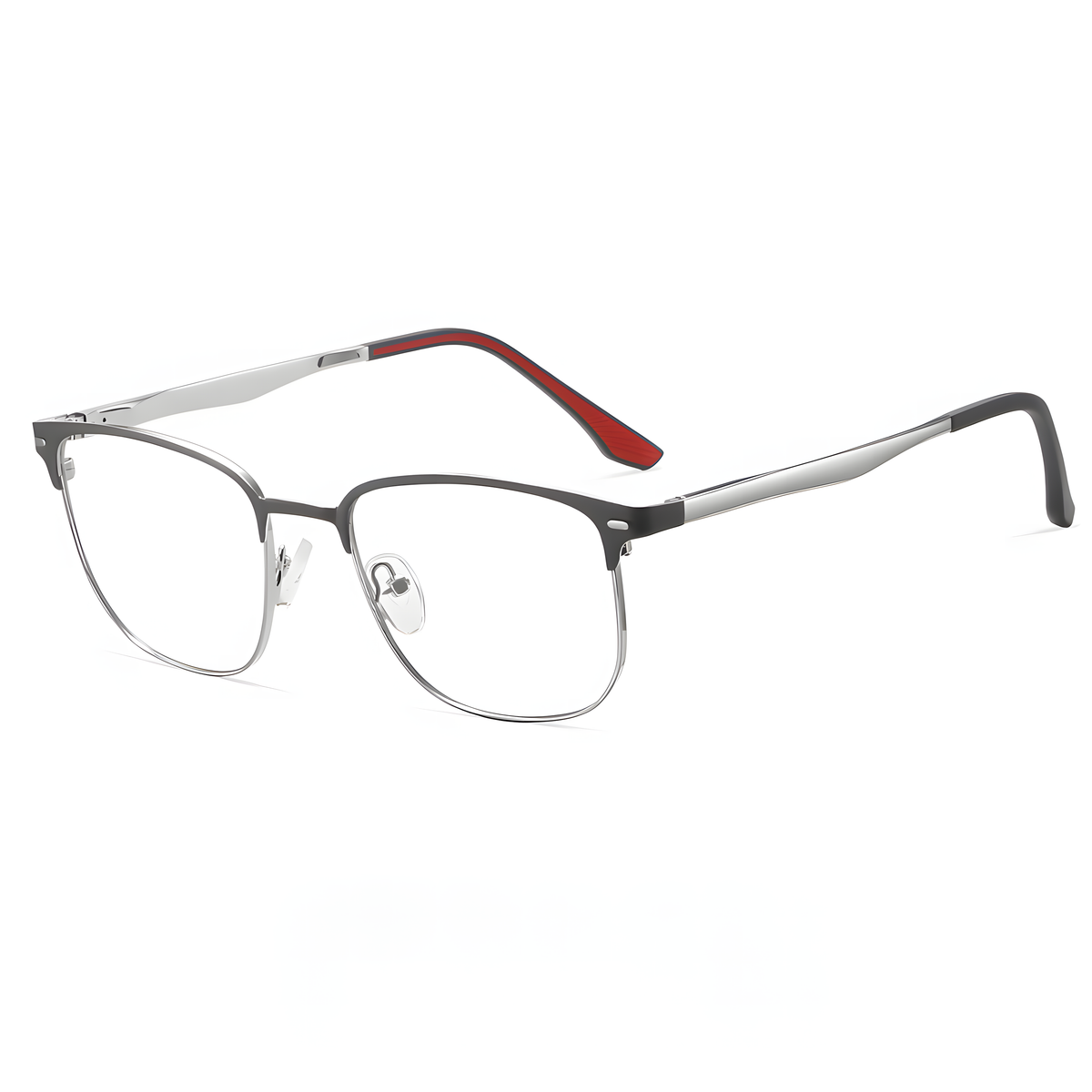 Men's Metal Full-rim Glasses