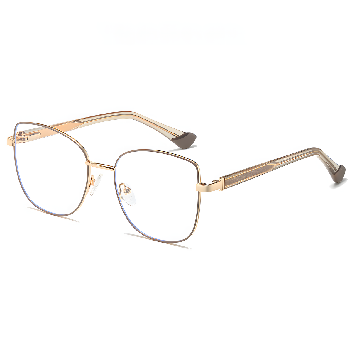 Women's Metal Cat-Eye Glasses Frames