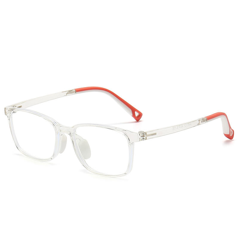 TR90 Square Frame Kids Glasses Ages 8-16 - 13.8g Lightweight Frame Only