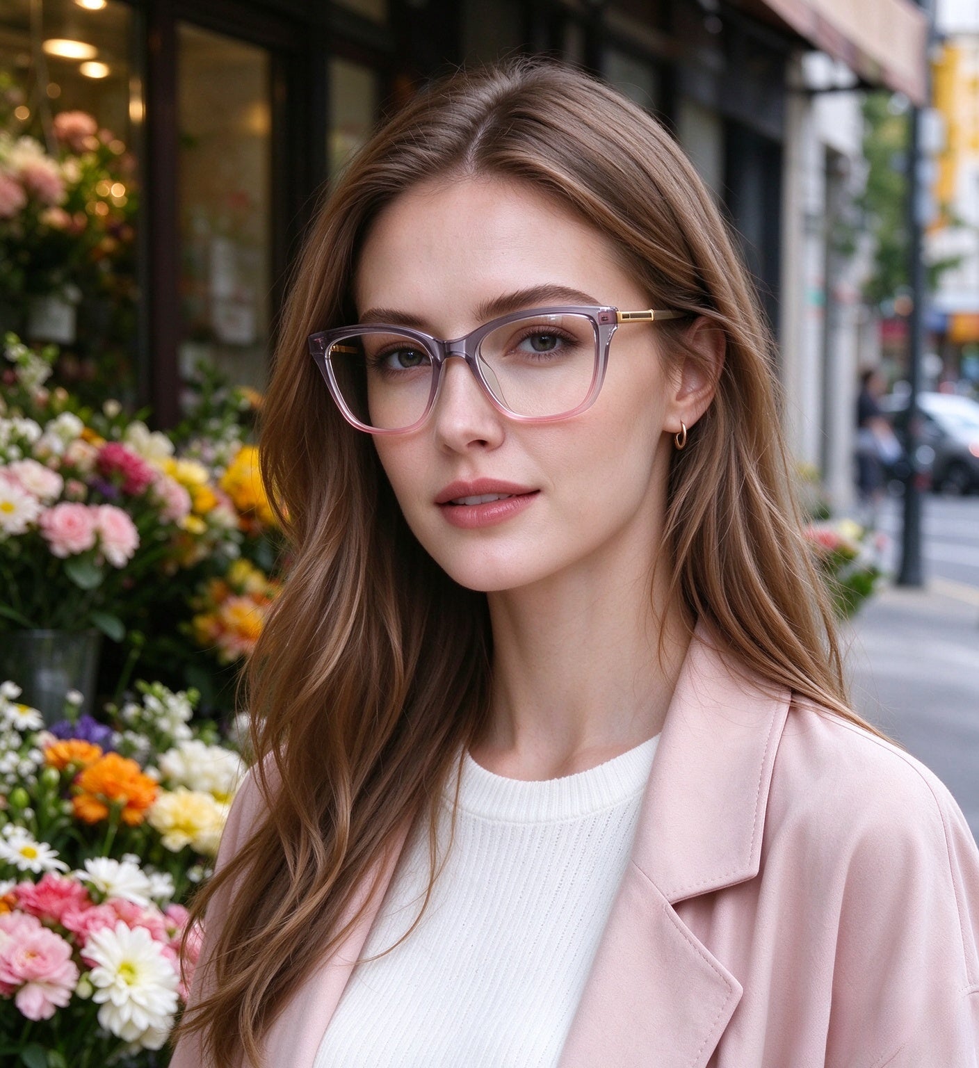 TR90 Ultra-Light Optical Glasses Frame Secondary image