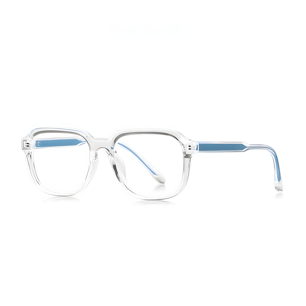 Women's TR90 Full-Rim Glasses with Metal Temples
