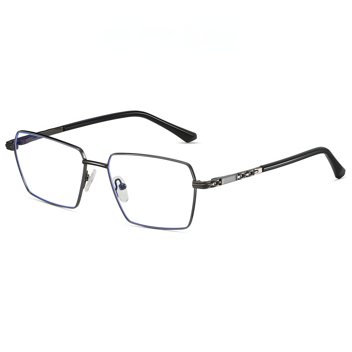 Men's Metal Square Glasses Frames