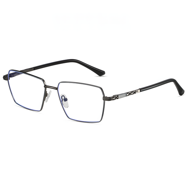 Men's Metal Square Glasses Frames