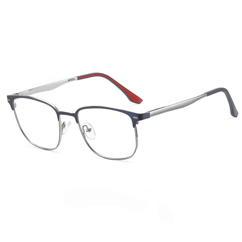 Men's Metal Full-rim Glasses