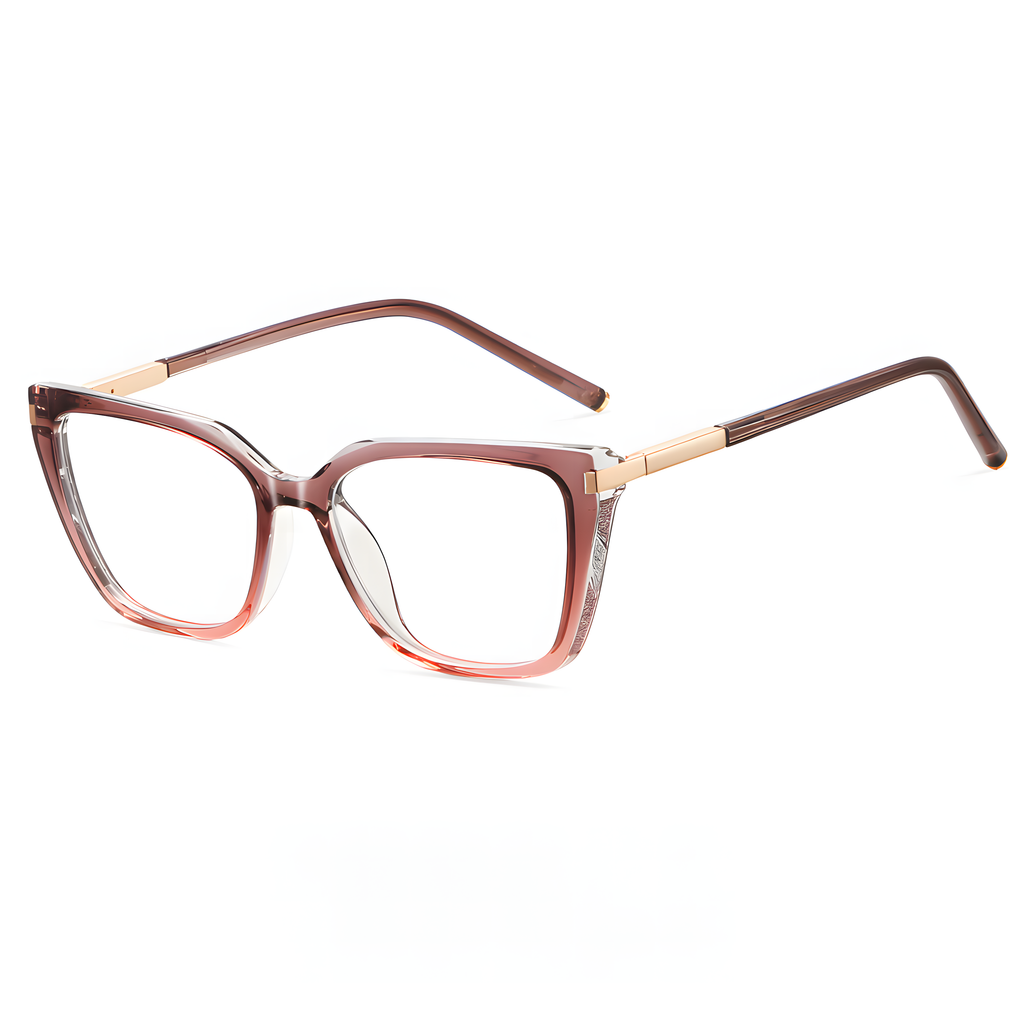 Women's TR90 Large Frame Glasses