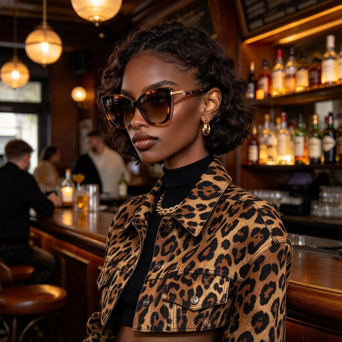 Women's Polarized Clip-on Prescription Eyeglass Frames