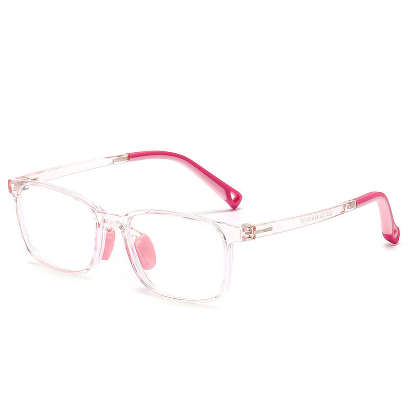 TR90 Square Frame Kids Glasses Ages 8-16 - 13.8g Lightweight Frame Only