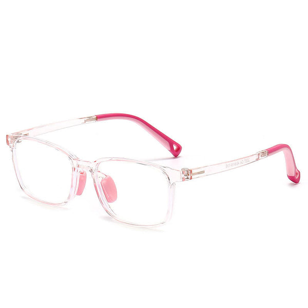 TR90 Square Frame Kids Glasses Ages 8-16 - 13.8g Lightweight Frame Only