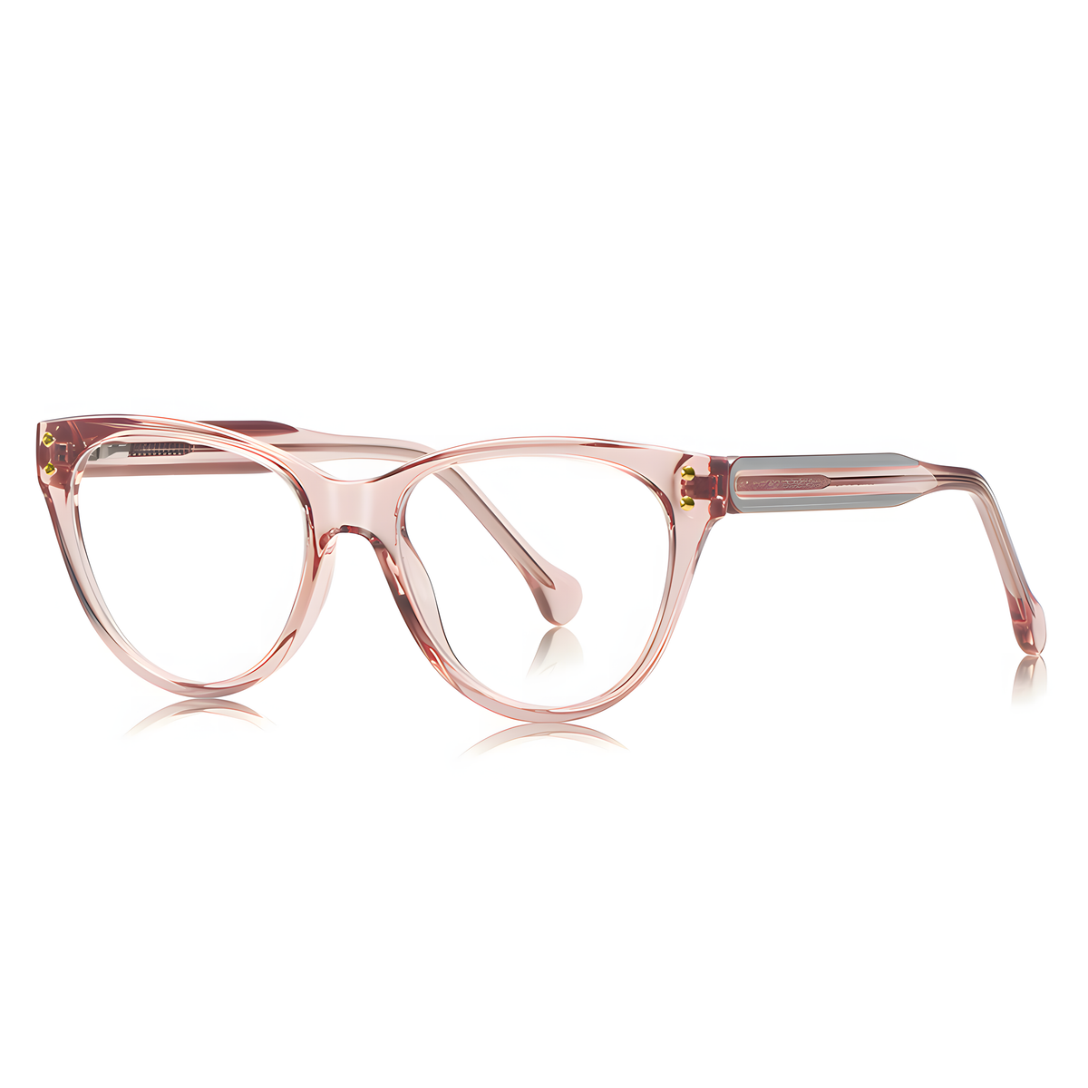 Women's TR90 Oversized Cat-Eye Glasses Frames