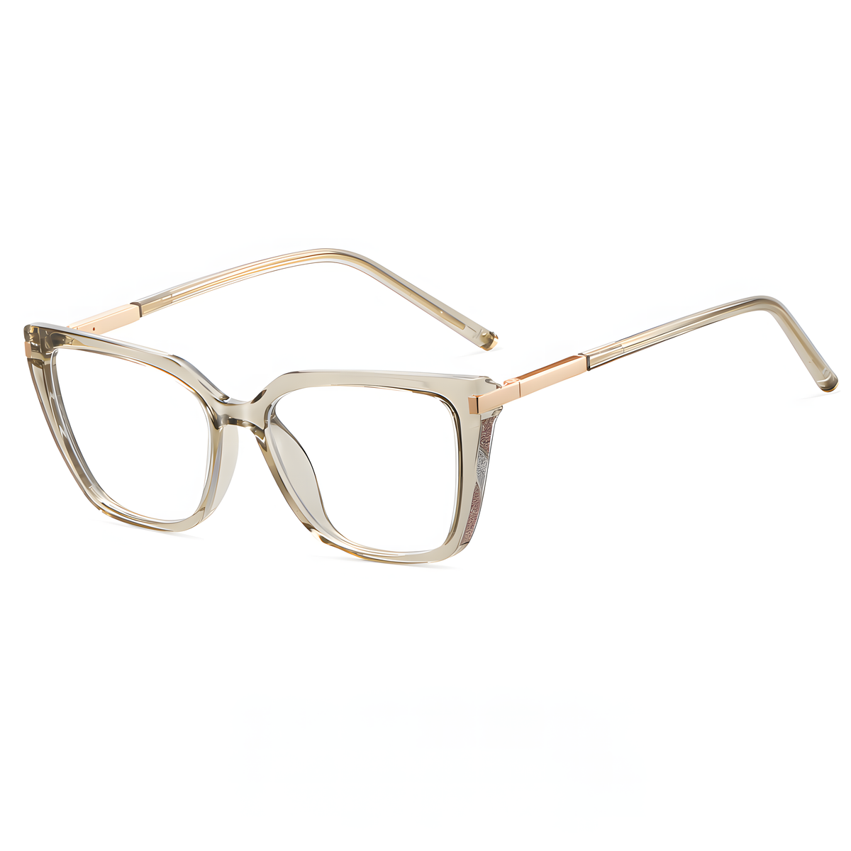 Women's TR90 Large Frame Glasses