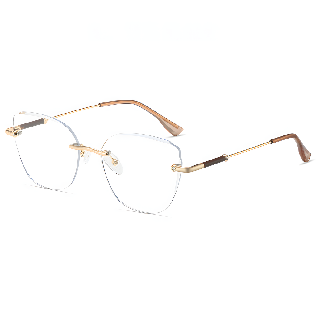 Women's Rimless Optical Glasses Frames
