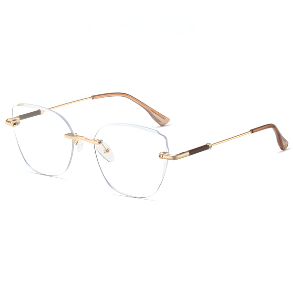 Women's Rimless Optical Glasses Frames