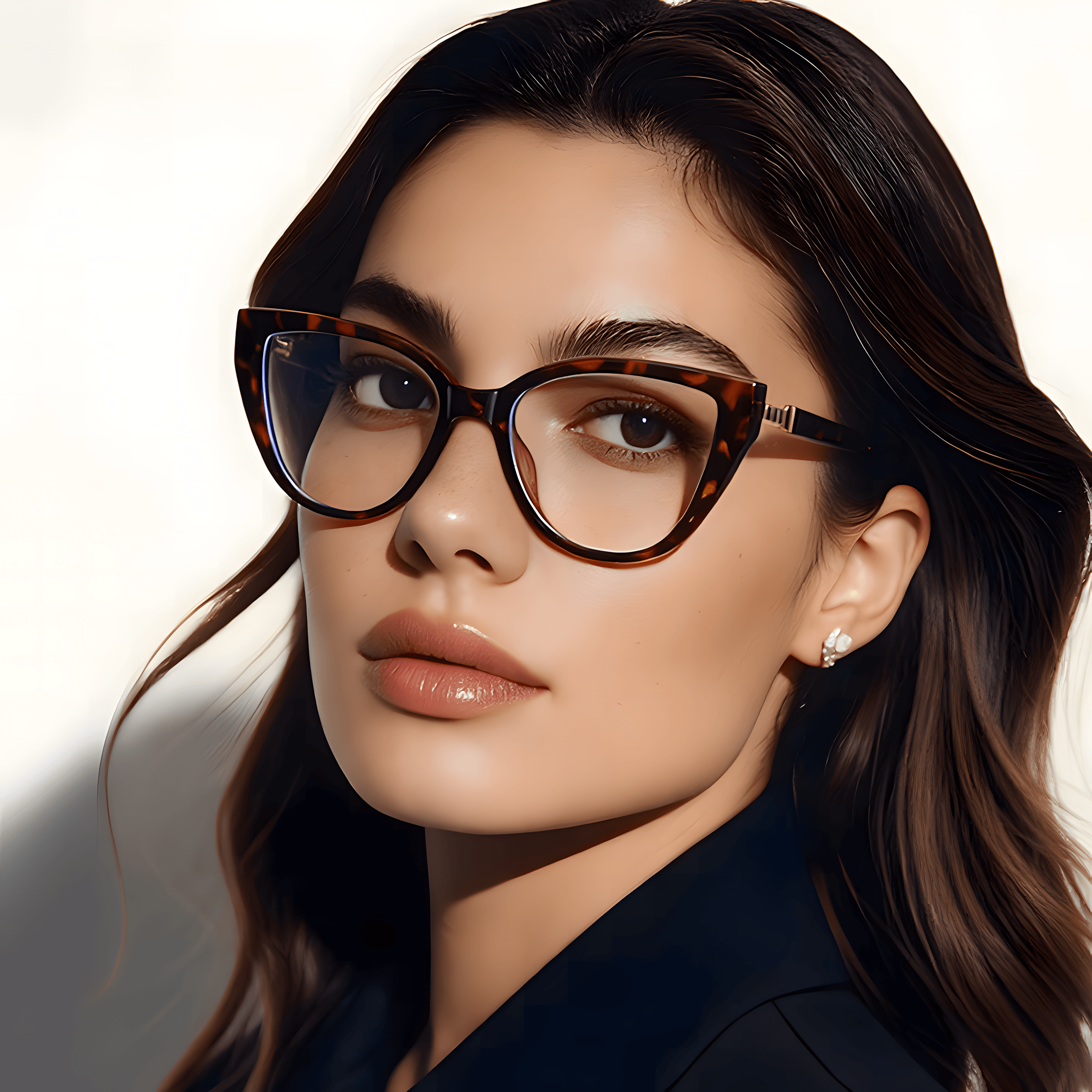 Women's TR90 Cat-Eye Glasses Frames Secondary image