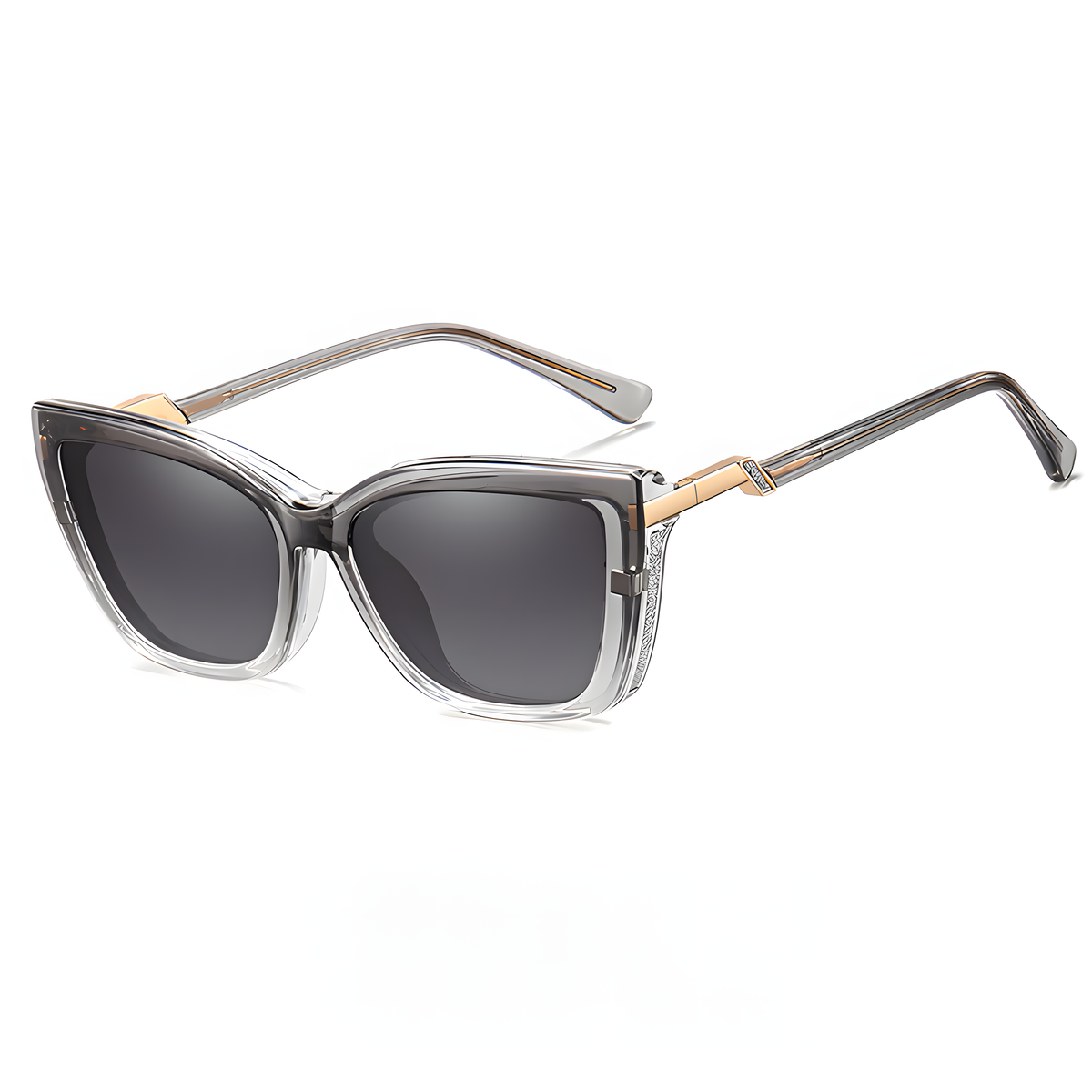 Women's Polarized Clip-on Prescription Eyeglass Frames