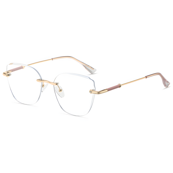 Women's Rimless Optical Glasses Frames