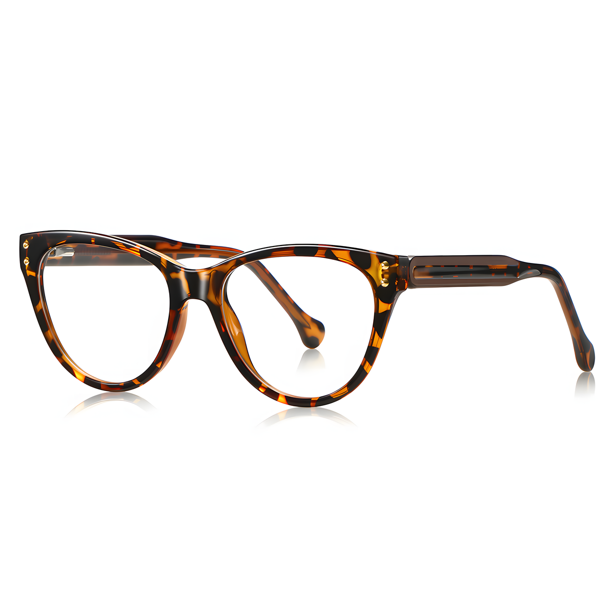 Women's TR90 Oversized Cat-Eye Glasses Frames