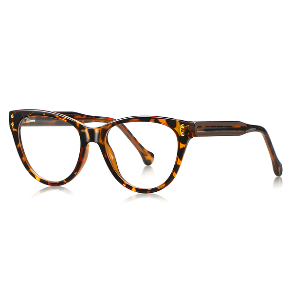 Women's TR90 Oversized Cat-Eye Glasses Frames