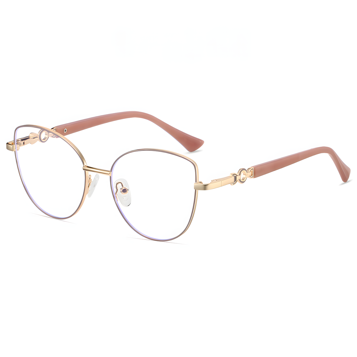 Women's Cat-Eye Metal Glasses Frames