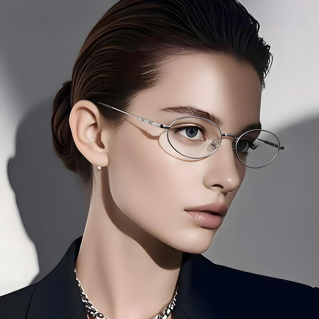 Women's Metal Round Glasses Frames