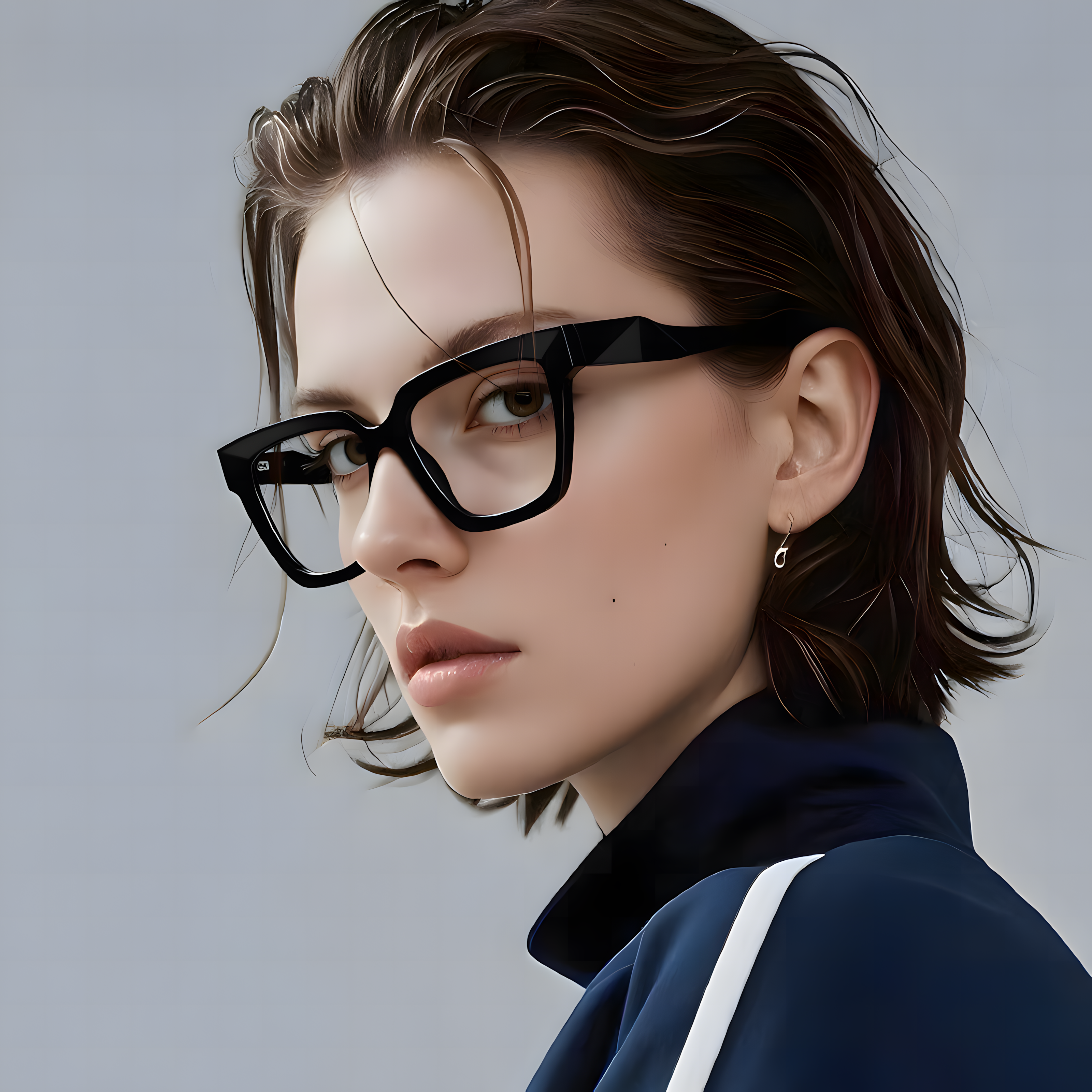TR90 Retro Glasses Frames Secondary image
